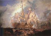 Sea fight William Turner